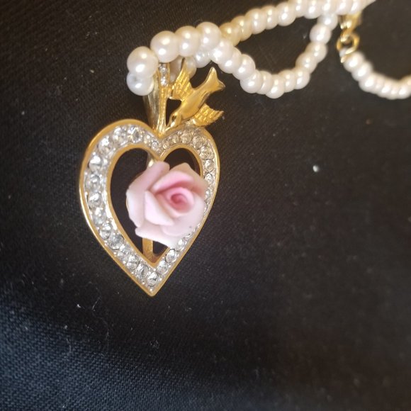 RARE vintage The Franklin Mint pearl necklace - Picture 6 of 9